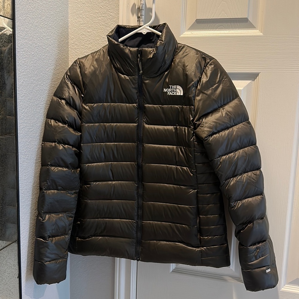 The North Face down jacket 550 new medium army green